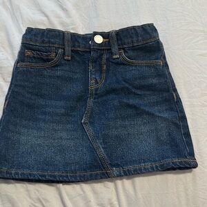 Old navy, denim skirt.